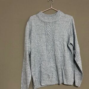 Cozy Gray Knit Sweater